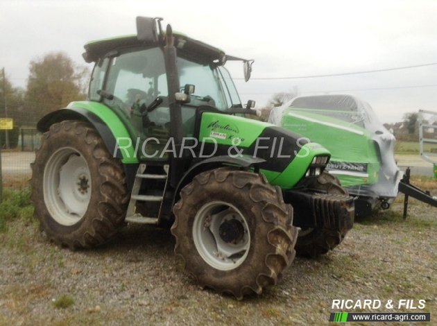 Tracteur Agricole Deutz Fahr Agrotron K120 Profiline à Vendre Sur Ricard